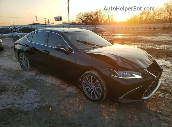 58ABZ1B10KU028150 2019 LEXUS ES Черный Передняя правая четверть