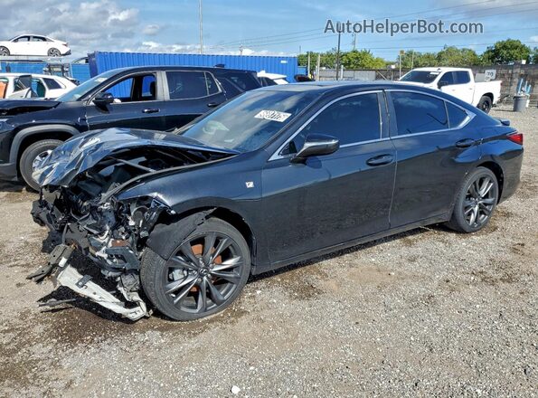 58ABZ1B14KU019774 2019 LEXUS ES Black Przód lewy