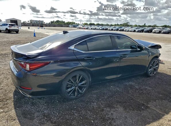 58ABZ1B14KU019774 2019 LEXUS ES Black Tył prawy