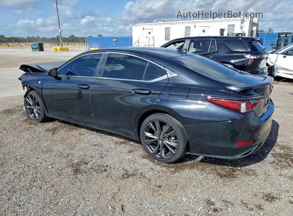 58ABZ1B14KU019774 2019 LEXUS ES Black Tył lewy