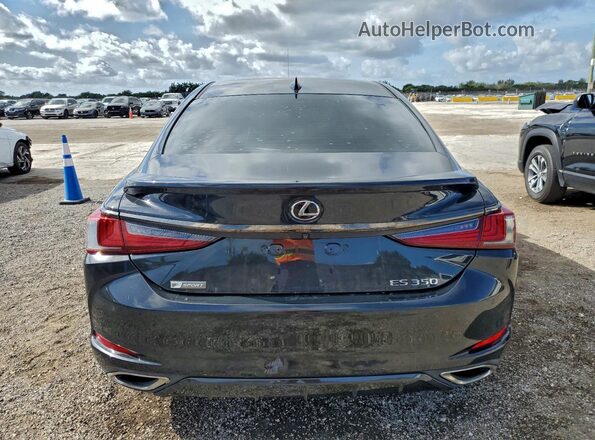 58ABZ1B14KU019774 2019 LEXUS ES Black Widok z tyłu