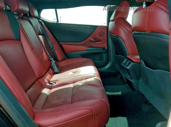 58ABZ1B14KU019774 2019 LEXUS ES Black Widok tylnych siedzeń