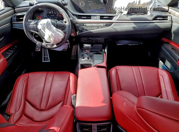 58ABZ1B14KU019774 2019 LEXUS ES Black Widok deski rozdzielczej