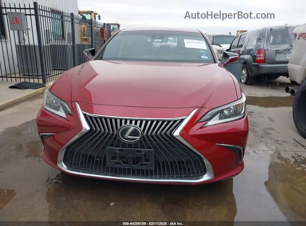 58ABZ1B19KU020421 2019 LEXUS ES 350 Бордовый Вид щитка приборов