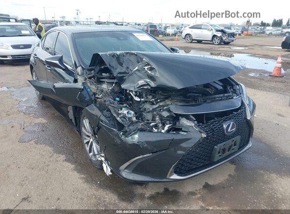 58AC21B16LU006552 2020 LEXUS ES 300H Черный Передняя правая четверть