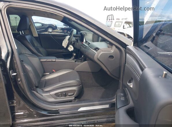 58AC21B16LU006552 2020 LEXUS ES 300H Черный Вид салона спереди