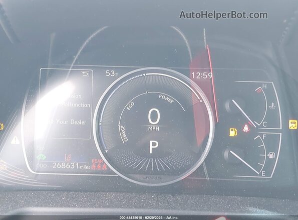 58AC21B16LU006552 2020 LEXUS ES 300H Черный Вид задних сидений
