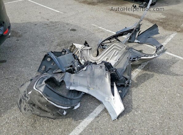 58AC21B18LU007833 2020 LEXUS ES Серебряный Вид подкапотного пространства