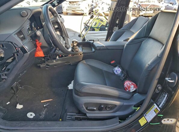 58ACZ1B11PU160006 2023 LEXUS ES Черный Вид салона спереди