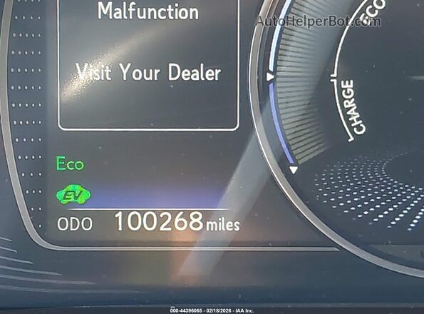 58AD21B13LU006609 2020 LEXUS ES 300H Белый 
