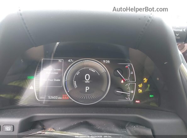 58ADA1C10MU005632 2021 LEXUS ES 300H Золотой Вид задних сидений