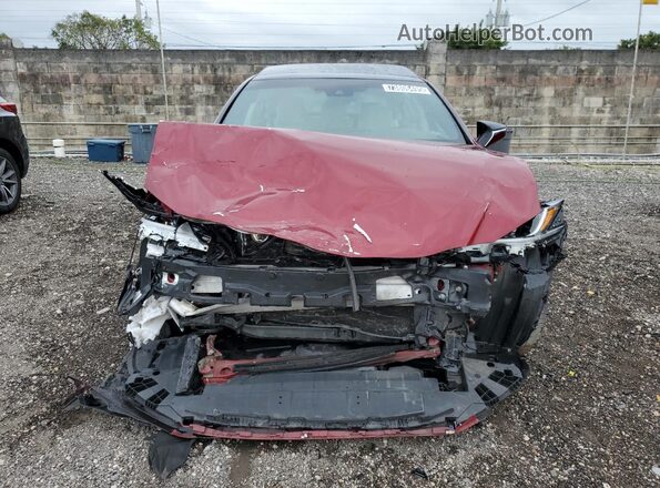 58ADZ1B10NU137494 2022 LEXUS ES Burgundy Widok wnętrza 360 stopni