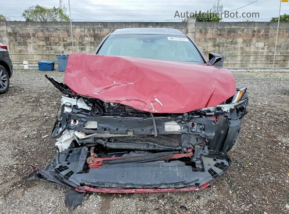 58ADZ1B10NU137494 2022 LEXUS ES Burgundy Widok z przodu