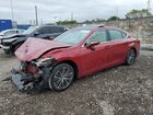 2022 Lexus Es 350 Base Burgundy vin: 58ADZ1B10NU137494 Damage: Left Front Fender, Dent(S) W/No Paint Dmg, > 12 Inches
