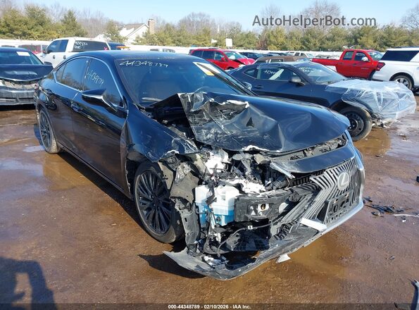 58ADZ1B11MU101702 2021 LEXUS ES 350 Черный Передняя правая четверть