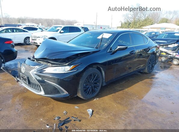 58ADZ1B11MU101702 2021 LEXUS ES 350 Черный Передняя левая четверть