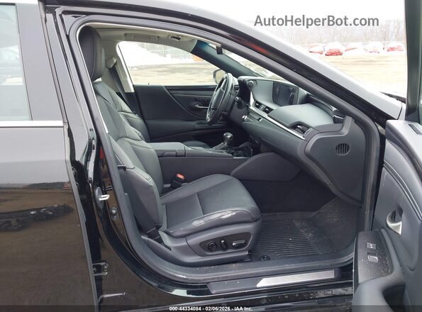 58ADZ1B11MU102798 2021 LEXUS ES 350 Black Widok wnętrza z przodu