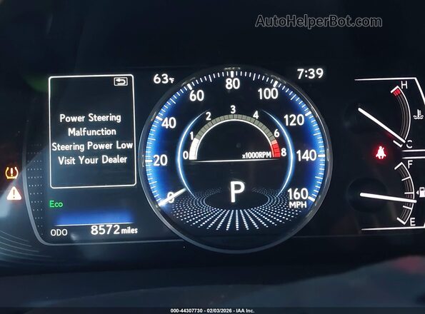 58ADZ1B19SU199455 2025 LEXUS ES 350 Черный Вид задних сидений