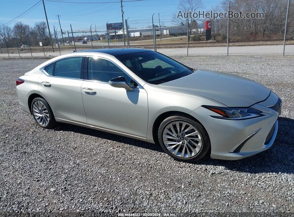 58AFZ1B15LU055427 2020 LEXUS ES 350 Gold Widok wnętrza z tyłu