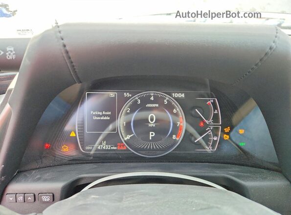 58AFZ1B15MU106913 2021 LEXUS ES Silver Instrument cluster view