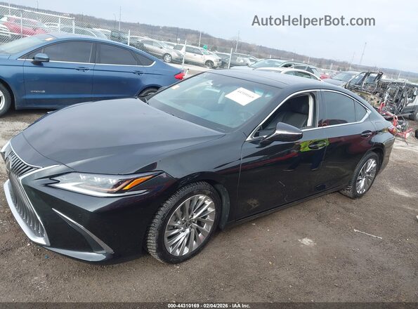 58AFZ1B16MU084372 2021 LEXUS ES 350 Black Widok wnętrza z tyłu