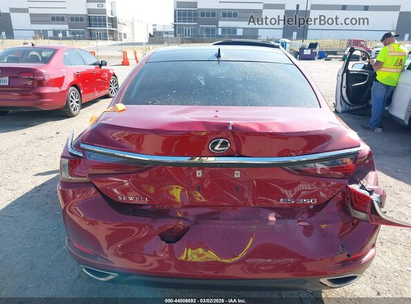58AFZ1B19MU083653 2021 LEXUS ES 350 Red 