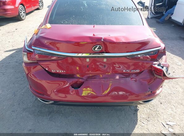 58AFZ1B19MU083653 2021 LEXUS ES 350 Red Vista frontal