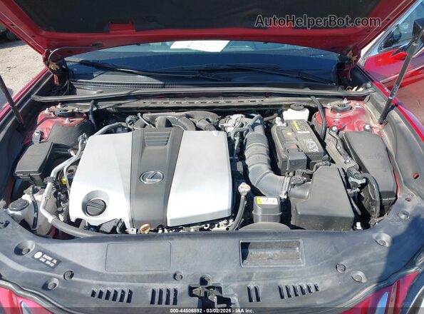 58AFZ1B19MU083653 2021 LEXUS ES 350 Red Vista trasera