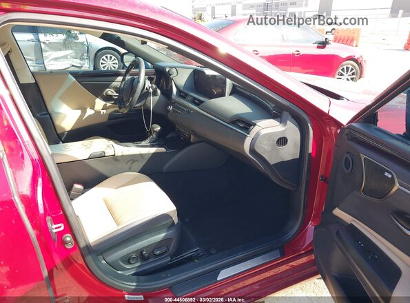 58AFZ1B19MU083653 2021 LEXUS ES 350 Red Vista interior delantera