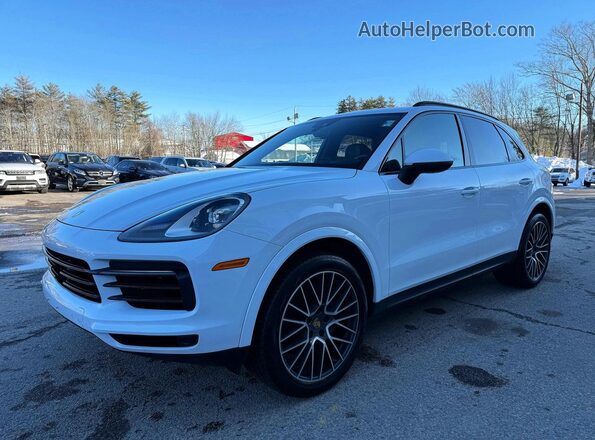 WP1AA2AY2KDA00870 2019 PORSCHE CAYENNE Белый Задняя правая четверть