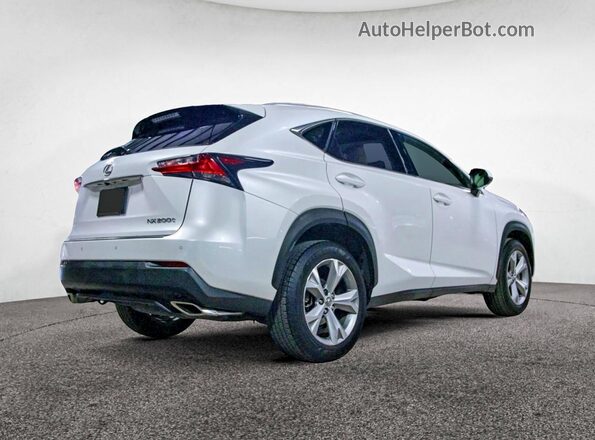 JTJYARBZ1H2062147 2017 LEXUS NX Белый Вид спереди