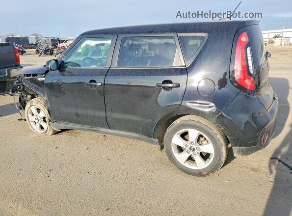 KNDJN2A26J7570529 2018 KIA SOUL Черный Задняя правая четверть