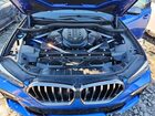 2020 Bmw X6 M50i Blue vin: 5UXCY8C05L9B07238