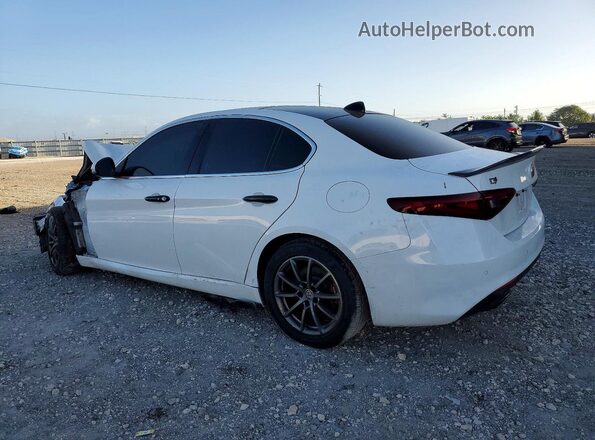 ZARFAEDN1J7573529 2018 ALFA ROMEO GIULIA White Задня права чверть