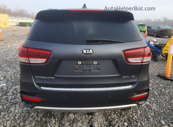 5XYPKDA50JG402199 2018 KIA SORENTO Серый Вид салона спереди