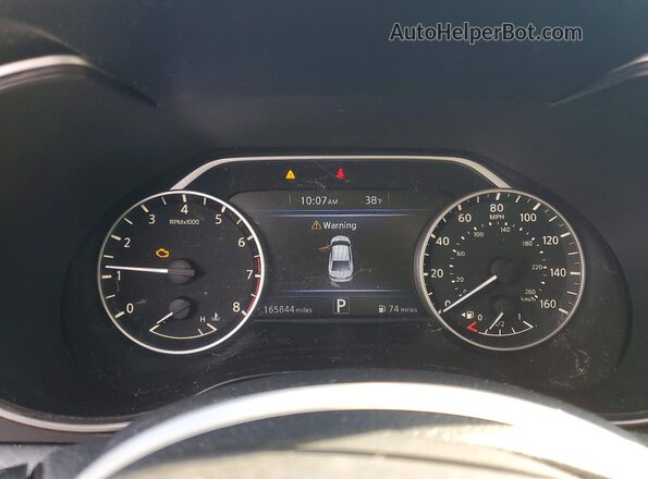 1N4AA6AP8JC366293 2018 NISSAN MAXIMA White Հետևի նստատեղերի տեսք