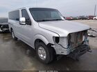 2019 Nissan Nv Passenger Nv3500 Hd Sl V8 Silver vin: 5BZAF0AA4KN851718