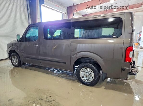 5BZAF0AA7GN855382 2016 NISSAN NV Gray Trasero izquierdo