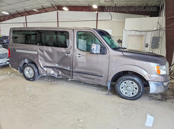 5BZAF0AA7GN855382 2016 NISSAN NV Gray Delantero derecho