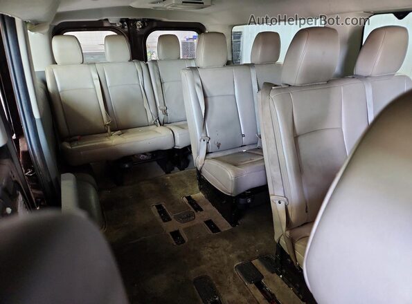 5BZAF0AA7GN855382 2016 NISSAN NV Gray Vista interior trasera