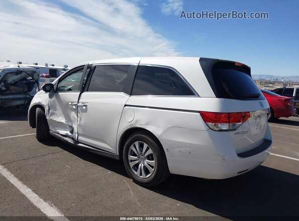 5FNRL5H30HB020143 2017 HONDA ODYSSEY White Trasero izquierdo