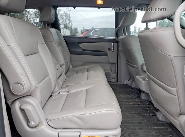 5FNRL5H60GB099161 2016 HONDA ODYSSEY Серый Вид задней части салона