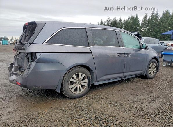 5FNRL5H60GB099161 2016 HONDA ODYSSEY Серый Задняя правая четверть