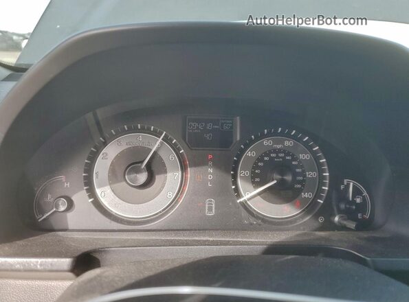 5FNRL5H61HB021053 2017 HONDA ODYSSEY Black Вид щитка приладів