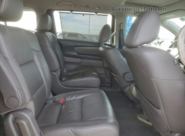 5FNRL5H61HB021053 2017 HONDA ODYSSEY Black Вид задньої частини салону