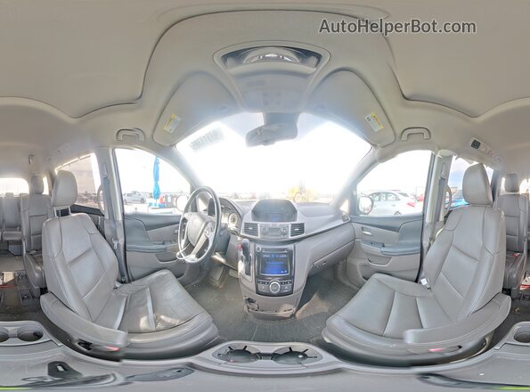 5FNRL5H61HB021053 2017 HONDA ODYSSEY Black Панорамний вид салону 360°