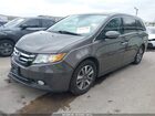 2016 Honda Odyssey Touring/touring Elite Gray vin: 5FNRL5H94GB090098