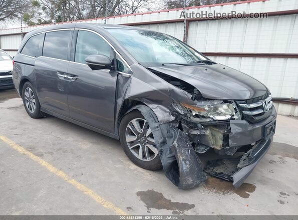 5FNRL5H94GB090098 2016 HONDA ODYSSEY Gray Delantero derecho