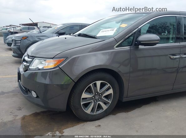 5FNRL5H94GB090098 2016 HONDA ODYSSEY Gray 