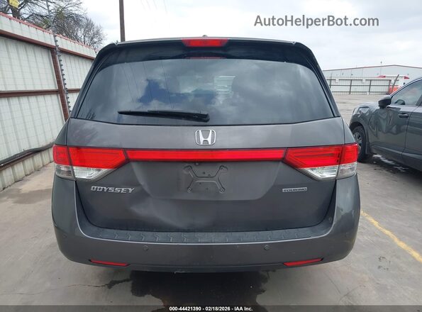 5FNRL5H94GB090098 2016 HONDA ODYSSEY Gray 